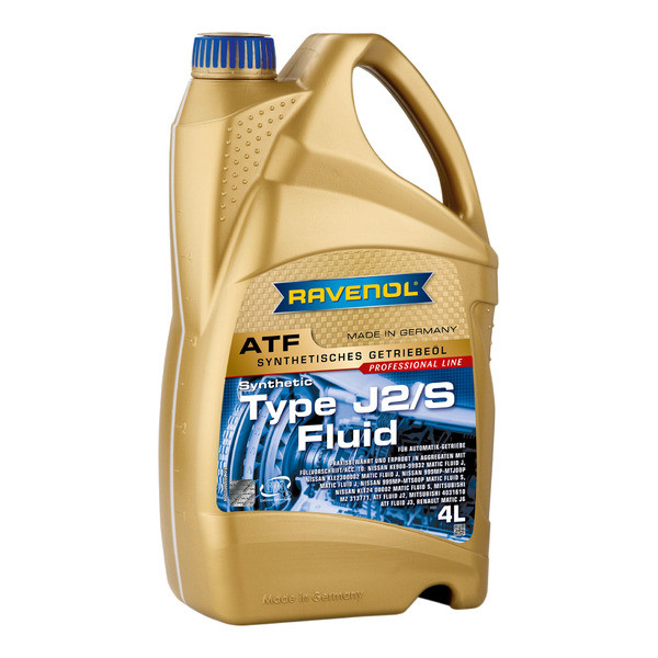 

Масло трансмиссионное Ravenol ATF Type J2/S Fluid 4 л