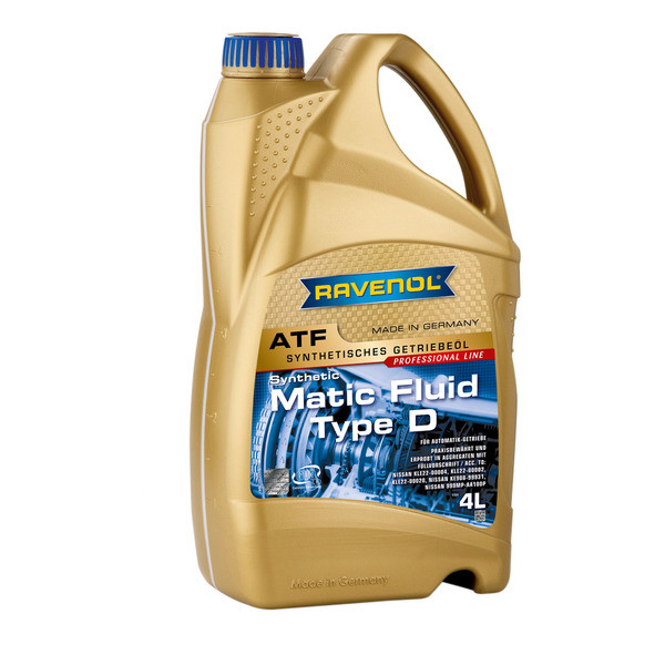 

Масло трансмиссионное Ravenol ATF Matic Fluid Type D 4 л