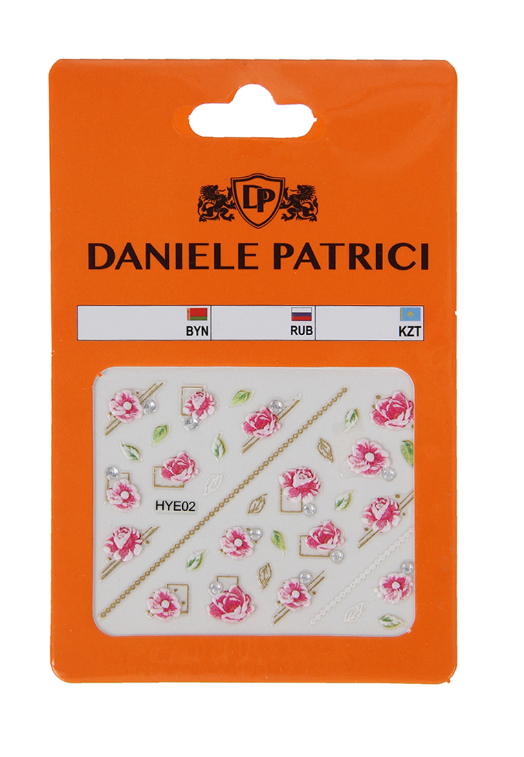 Наклейки на ногти Daniele Patrici A34904 цв. разноцветный