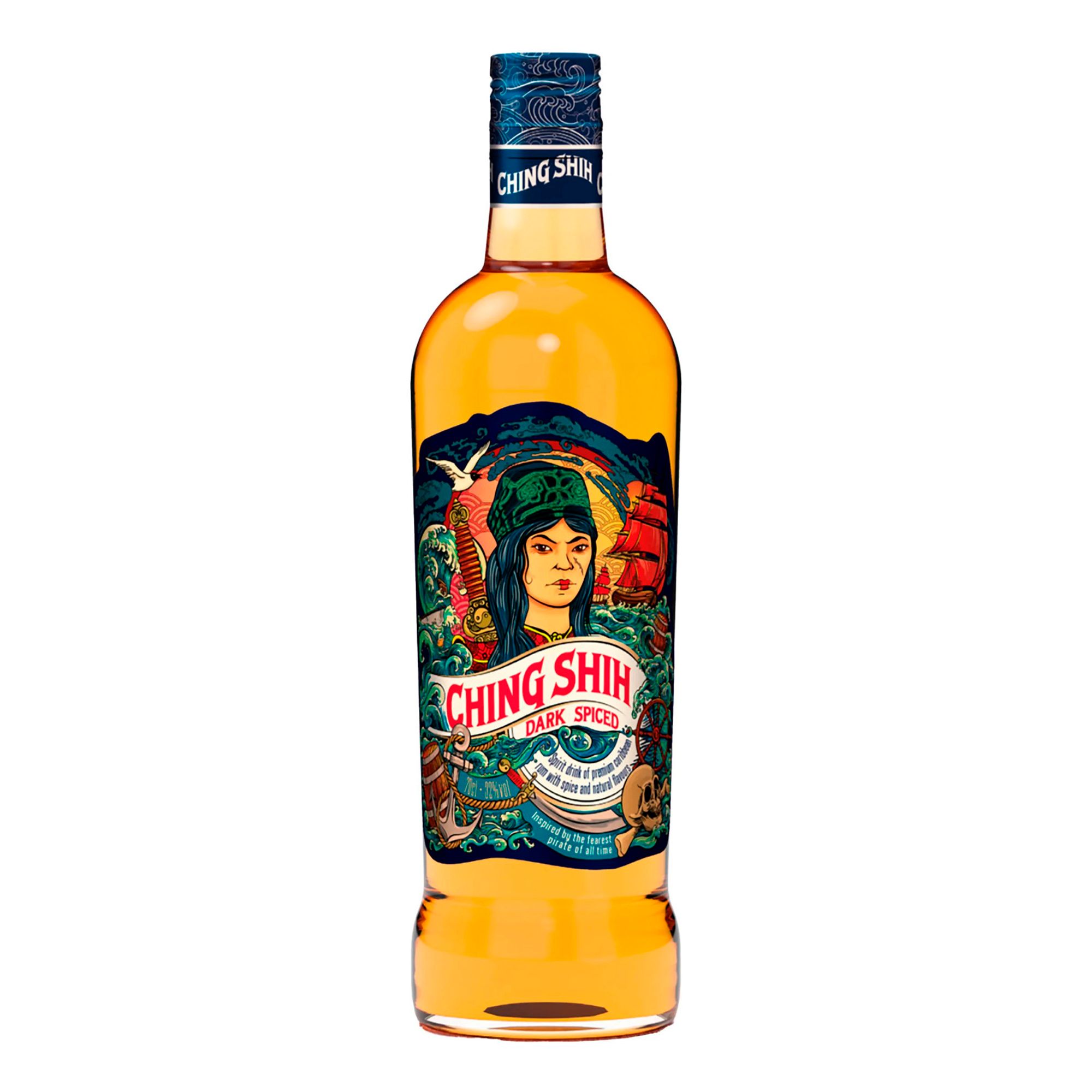 

Коктейль Bardinet Ching Shih Dark Spiced на основе рома 32% 0,7 л