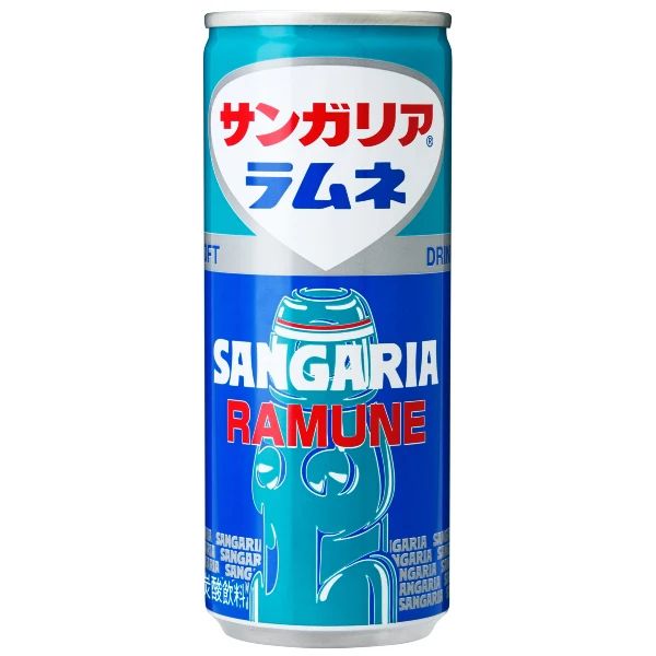 Напиток Sangaria Ramune газированный, со вкусом японского лимонада, 250 мл