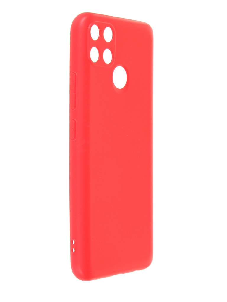 фото Чехол neypo для realme c25 / c25s soft matte silicone red nst47404