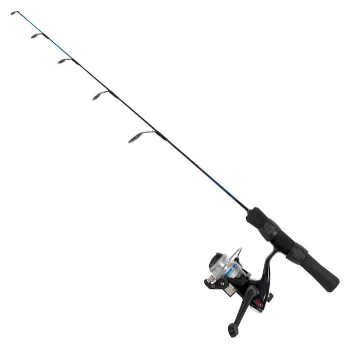 фото Набор rapala ibr24spmh для зимней ловли, 61 см, тест medium heavy, black