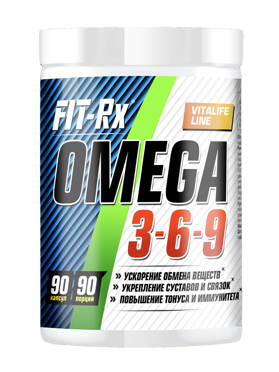 фото Fit-rx omega 3-6-9, 90 капс