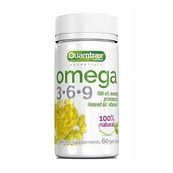 

Quamtrax Nutrition Omega 3-6-9, 60 капс, Omega 3-6-9