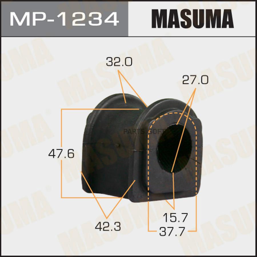 

Втулка Стабилизатора Lexus Gs (_s19_) 05-, Is (E2_) 05- Переднего Masuma Masuma арт. MP123