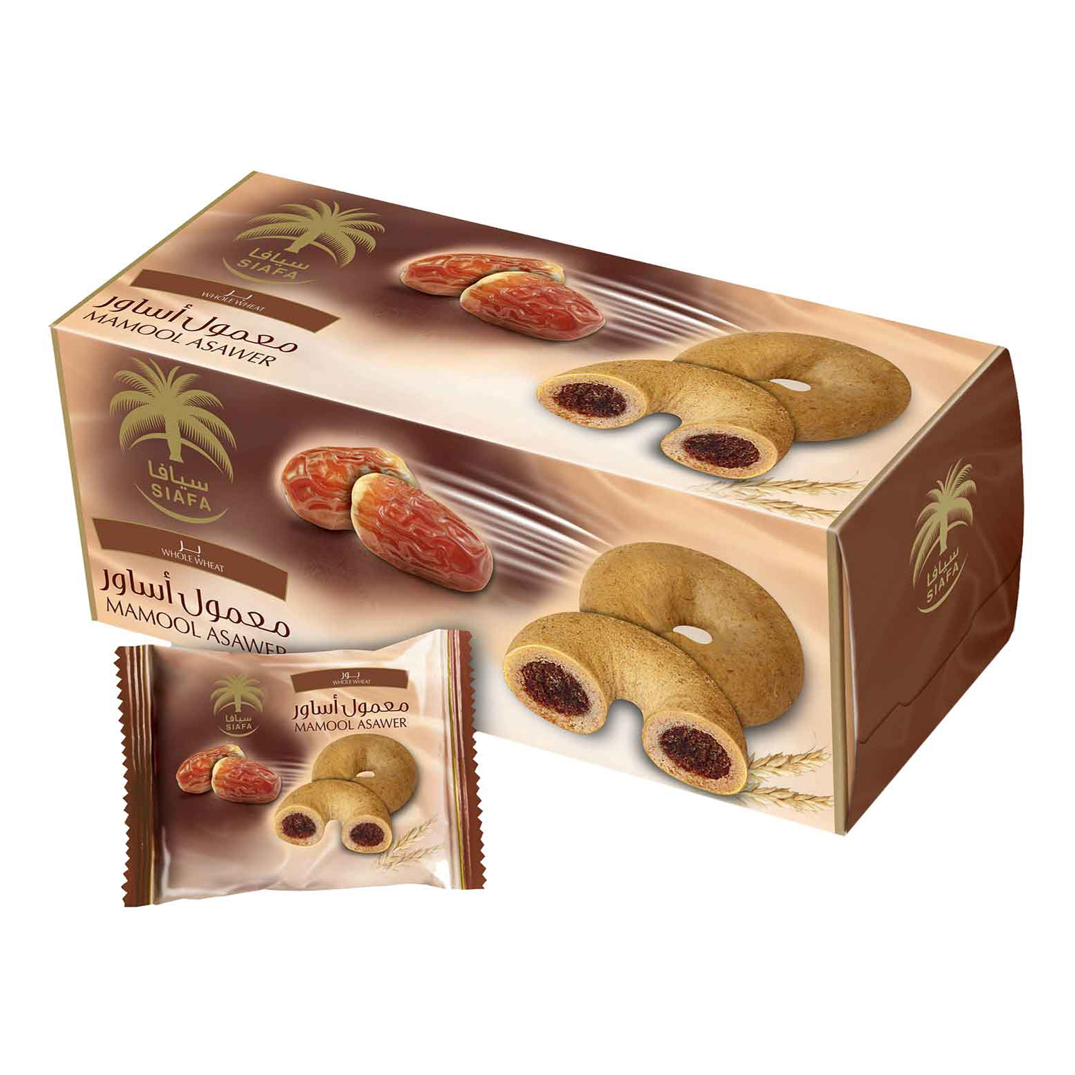 Печенье Siafa Асавер цельнозерновое 200 г