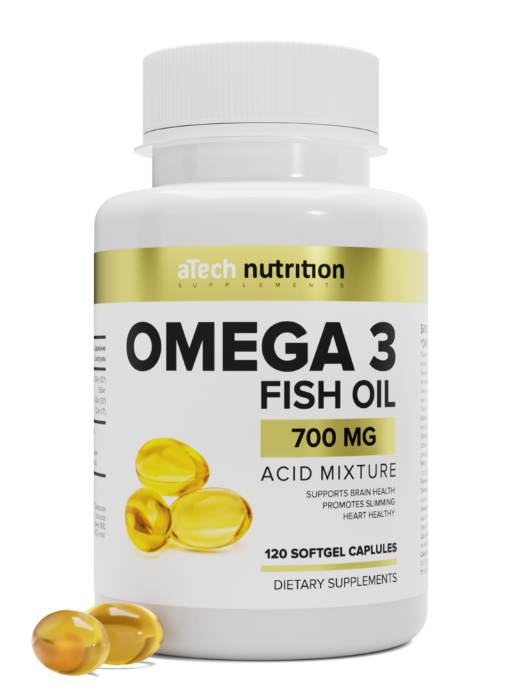 фото Atech nutrition omega 3 (35%), 120 капс