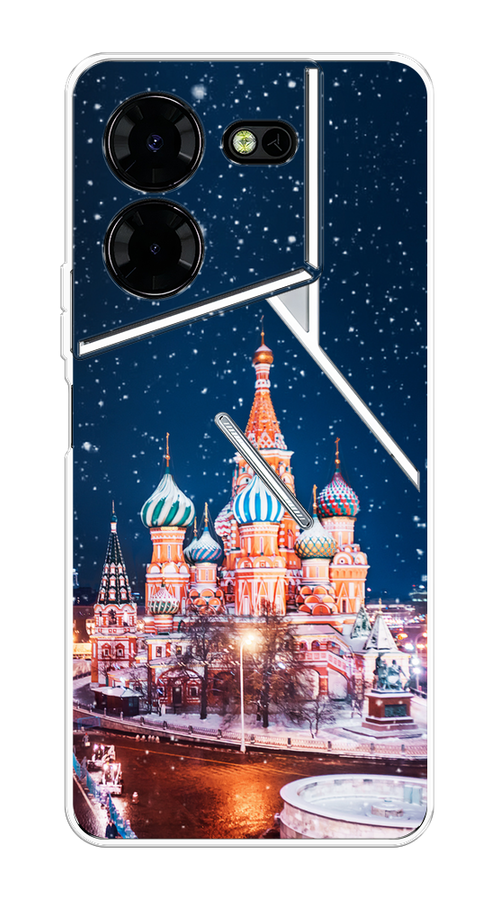 

Чехол Homey на Tecno Pova 5 Pro 5G "Москва 1", Коричневый;синий;белый, 304550-1