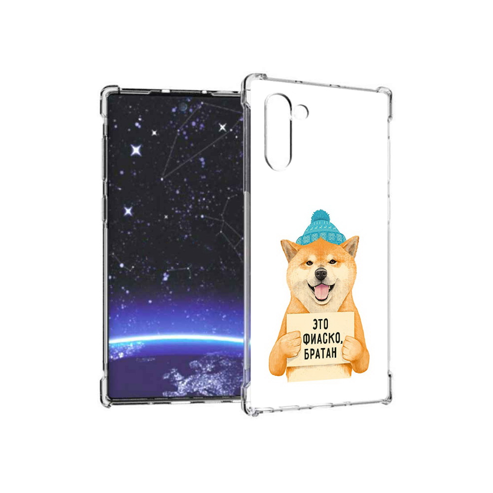 

Чехол MyPads Tocco для Samsung Galaxy Note 10 фиаско (PT135782.511.656), Прозрачный, Tocco