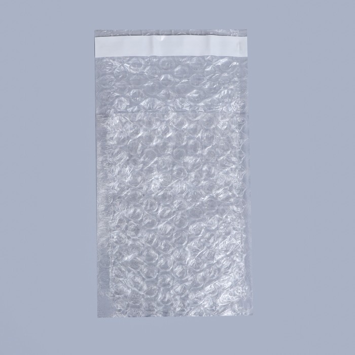 

Пакет из ВПП c клапаном и клеевым слоем, п/э, 8x12 + 5 см (50 шт.), Прозрачный