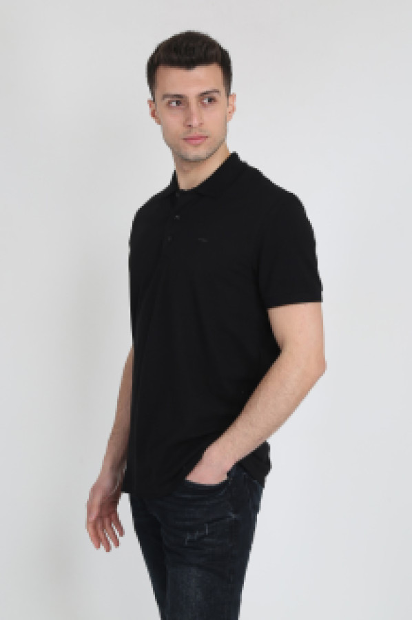 

Футболка мужская Terapi Giyim 25388 черная 2XL (доставка из-за рубежа), Черный, 25388