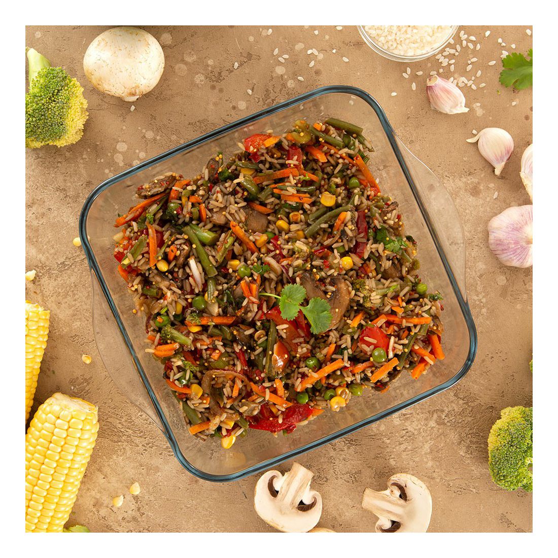 

Тайская смесь с соевым соусом МясновЪ