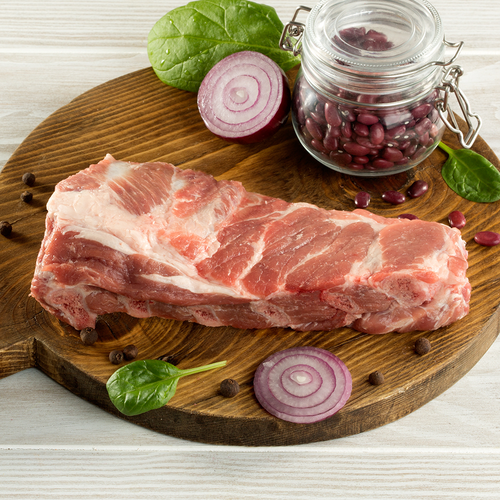 Ребрышки свиные МясновЪ беконные охлажденные