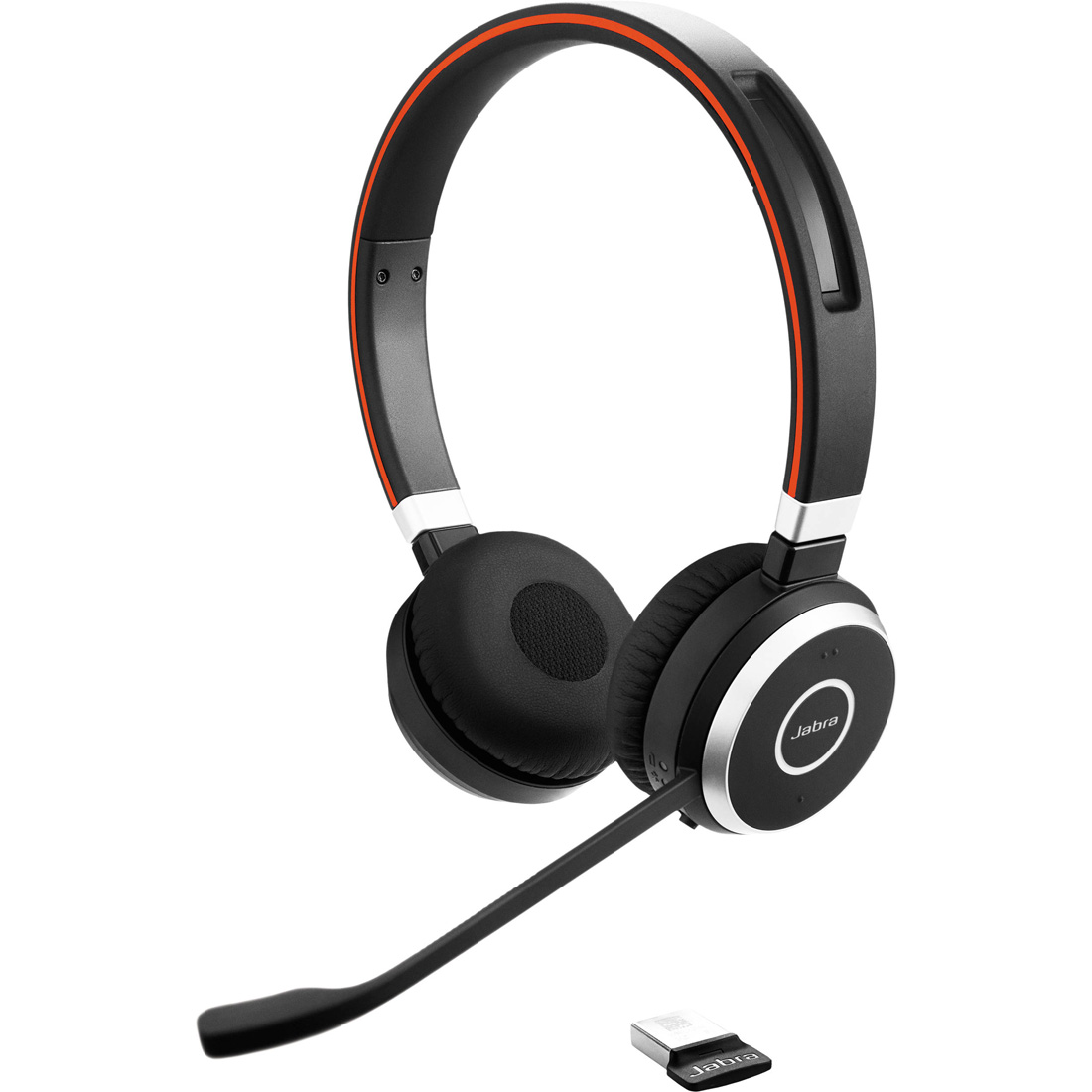 фото Беспроводная гарнитура jabra evolve 65 uc stereo 6599-829-409 black