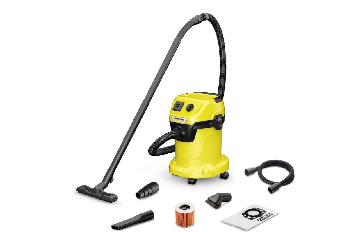 Пылесос Karcher WD 3 V-15/4/20 Car 1000 Вт бак 15 л