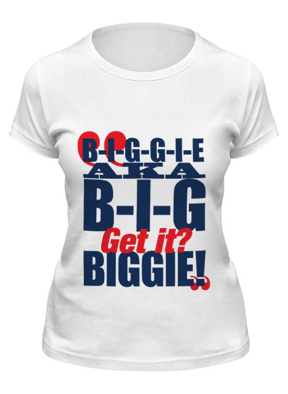 

Футболка женская Printio The notorious b.i.g. белая XL, Белый, The notorious b.i.g.