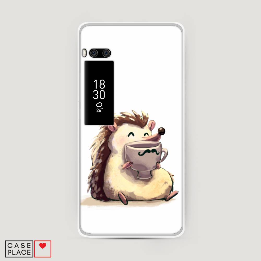 

Чехол Awog на Meizu Pro 7 Plus "Еж кофеман", Белый;коричневый;бежевый, 71950-10