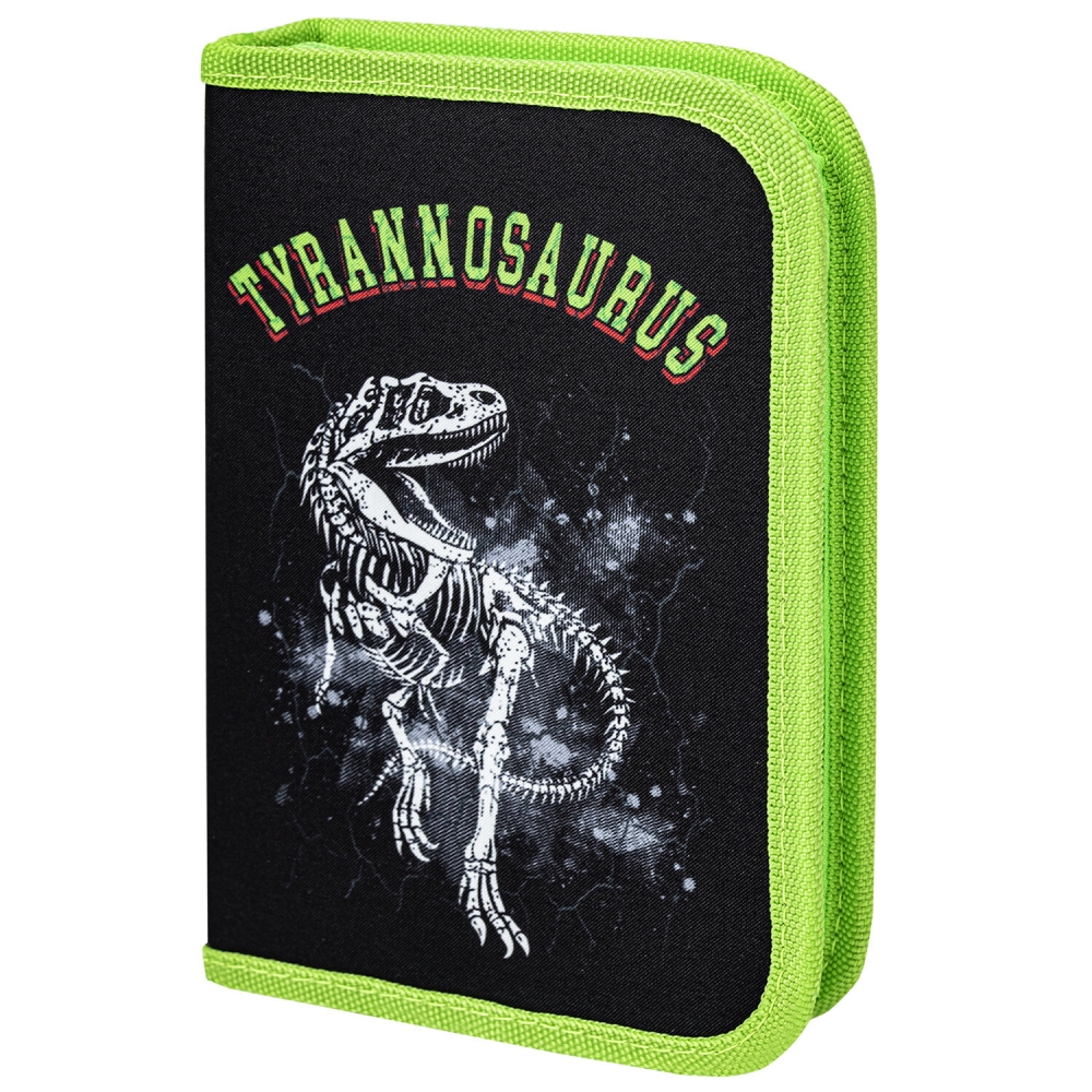 

Пенал BRAUBERG, 1 отделение, полиэстер, 21х14 см, Tyrannosaurus, 271531, Разноцветный