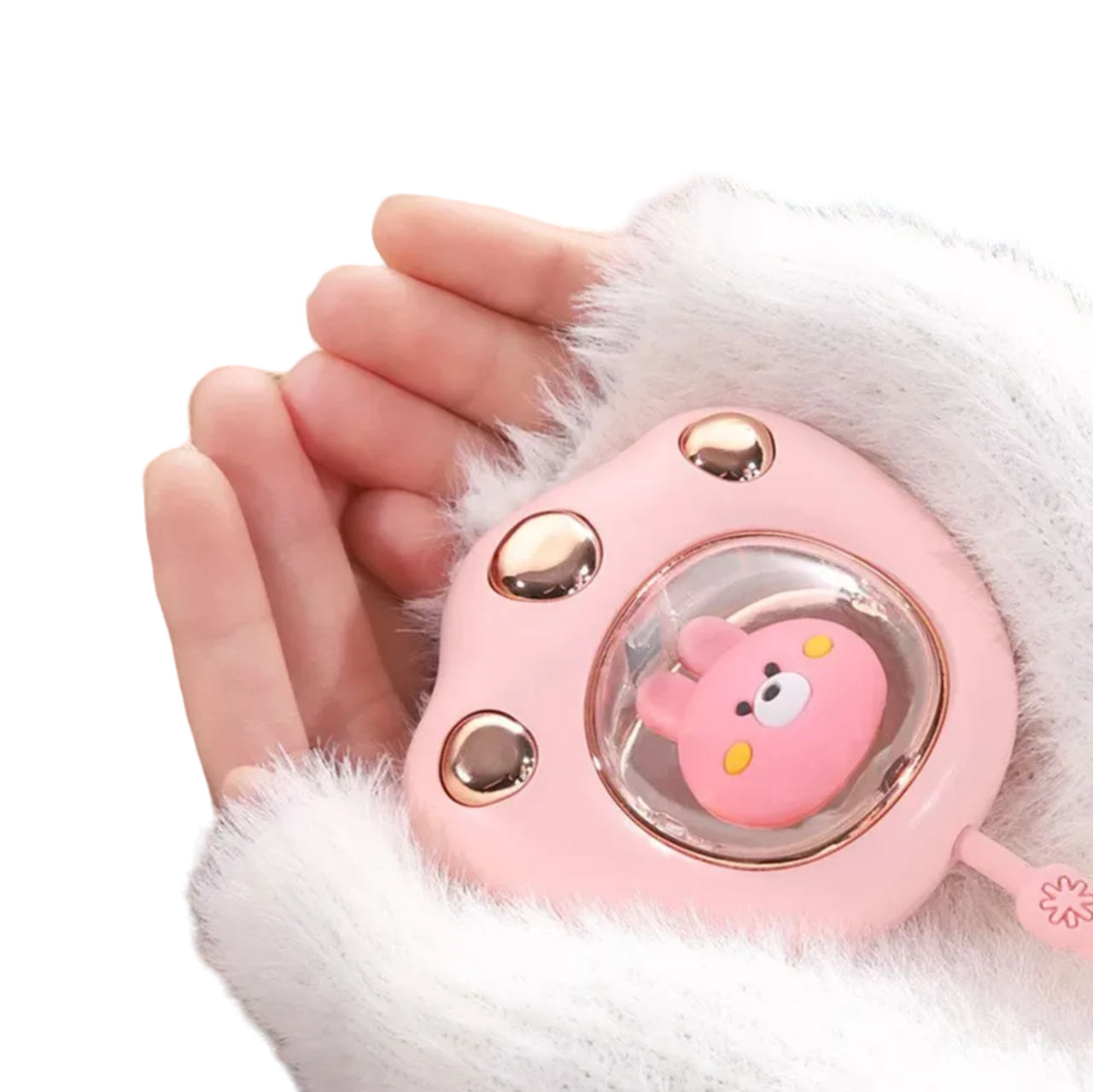 

Обогреватель для рук WarmPink портативная грелка грелка-брелок розовый, warmpink