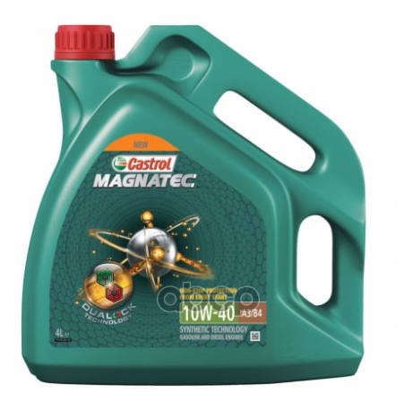 Моторное масло Castrol Magnatec 15F128 синтетическое 10W404л