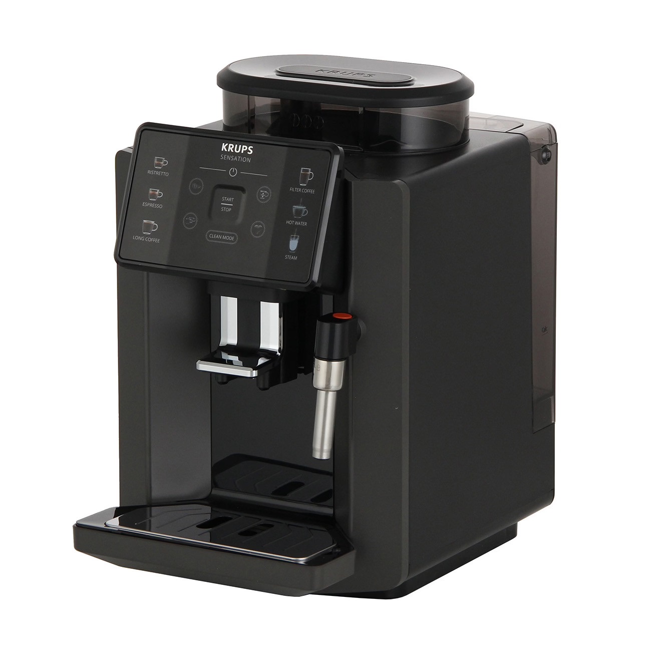Кофемашина автоматическая KRUPS C50 EA910810 черный автоматическая кофемашина sensation c50 ea910810
