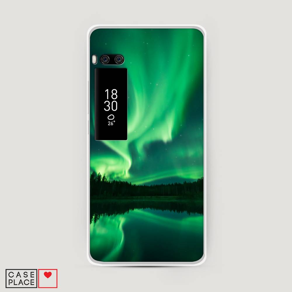 

Чехол Awog на Meizu Pro 7 Plus "Ночные пейзажи 7", Зеленый;черный, 71950-4