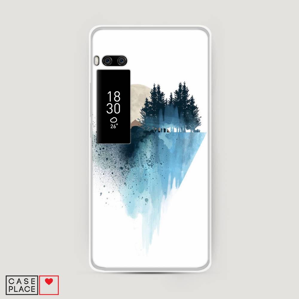 

Чехол Awog на Meizu Pro 7 Plus "Горы 5", Голубой, 71950-4