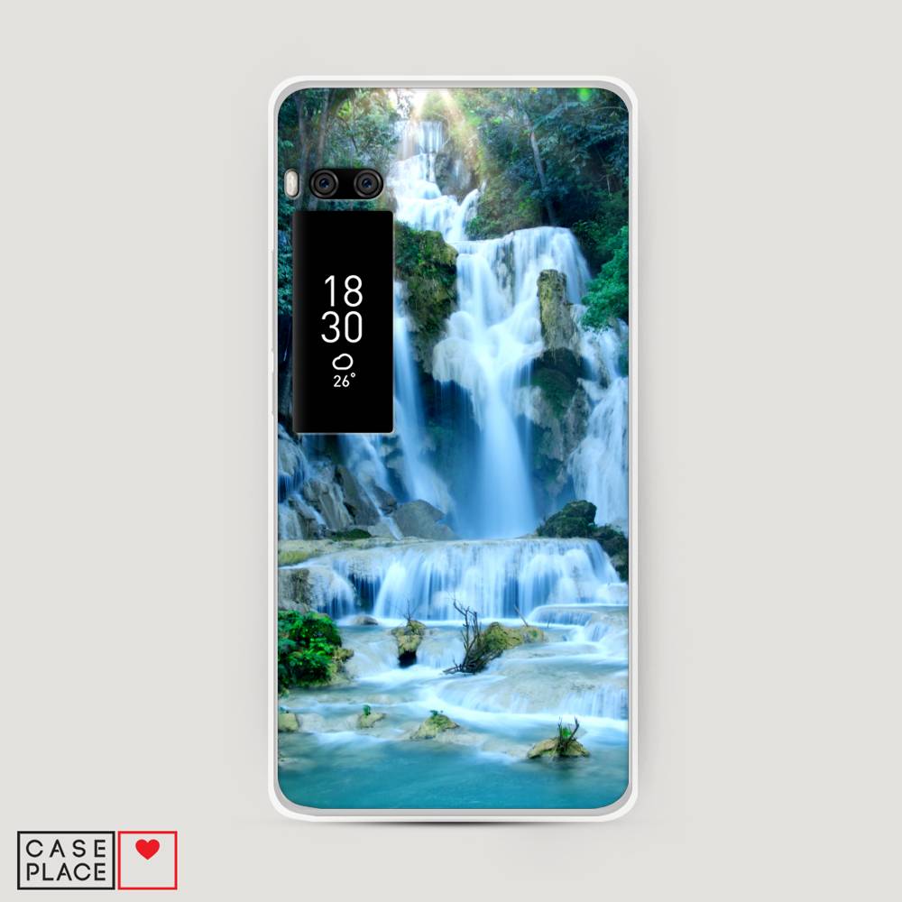 

Чехол Awog на Meizu Pro 7 Plus "Водопад 8", Голубой;зеленый, 71950-4