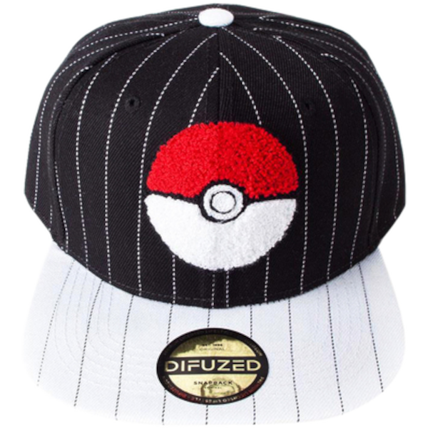 Кепка детская Difuzed pokemon pokeball цв.черный р.56