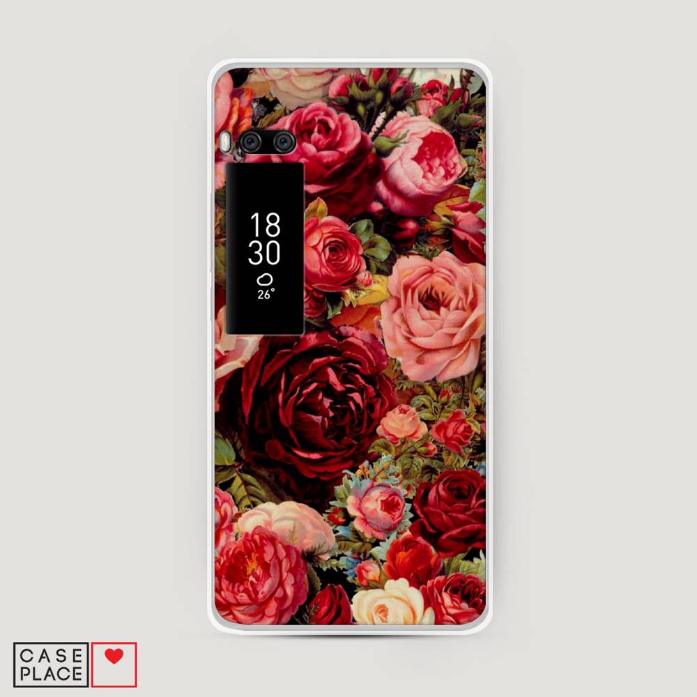 

Чехол Awog "Розы винтажные" для Meizu Pro 7 Plus, 71950-8
