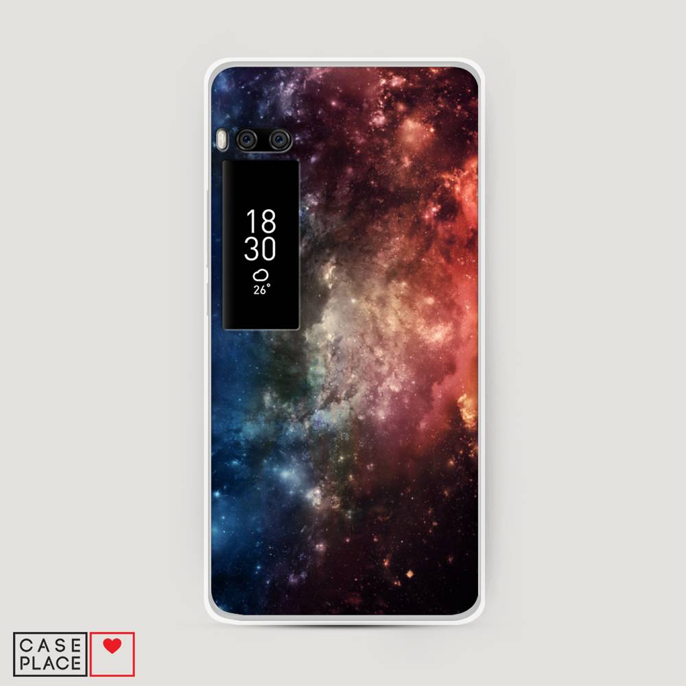 

Чехол Awog на Meizu Pro 7 Plus "Космос", Синий;бежевый;красный, 71950-4