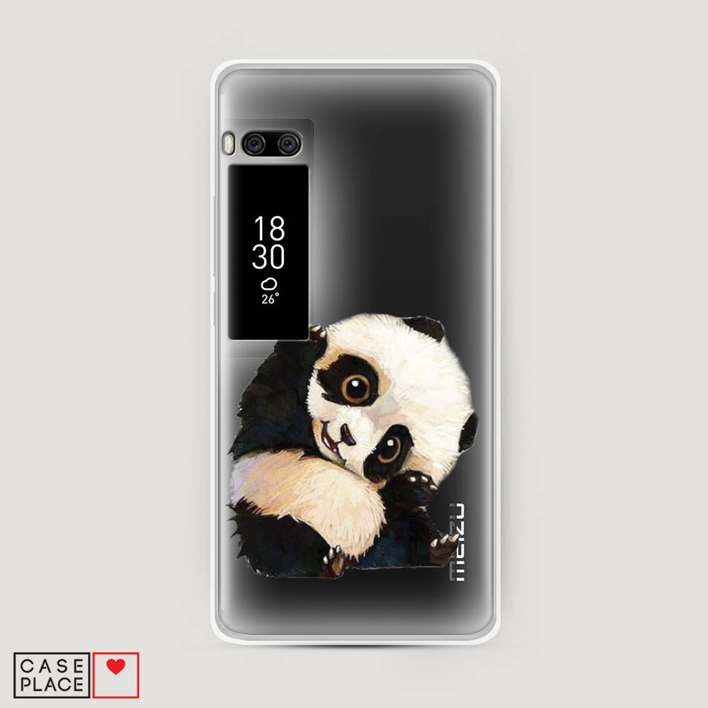 

Чехол Awog "Большеглазая панда" для Meizu Pro 7 Plus