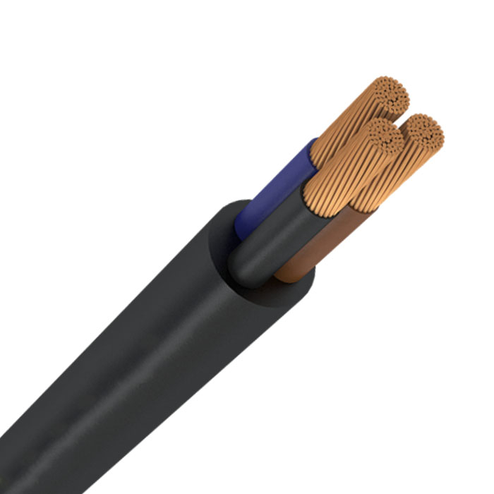 

Кабель КГтп-ХЛ 3х2.5 (N PE) 380/660-3 (м) Конкорд 9240, Черный