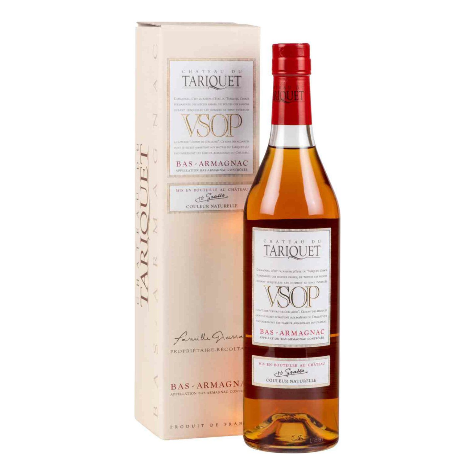 

Арманьяк Chateau du Tariquet Bas-Armagnac AOC VSOP 700 мл