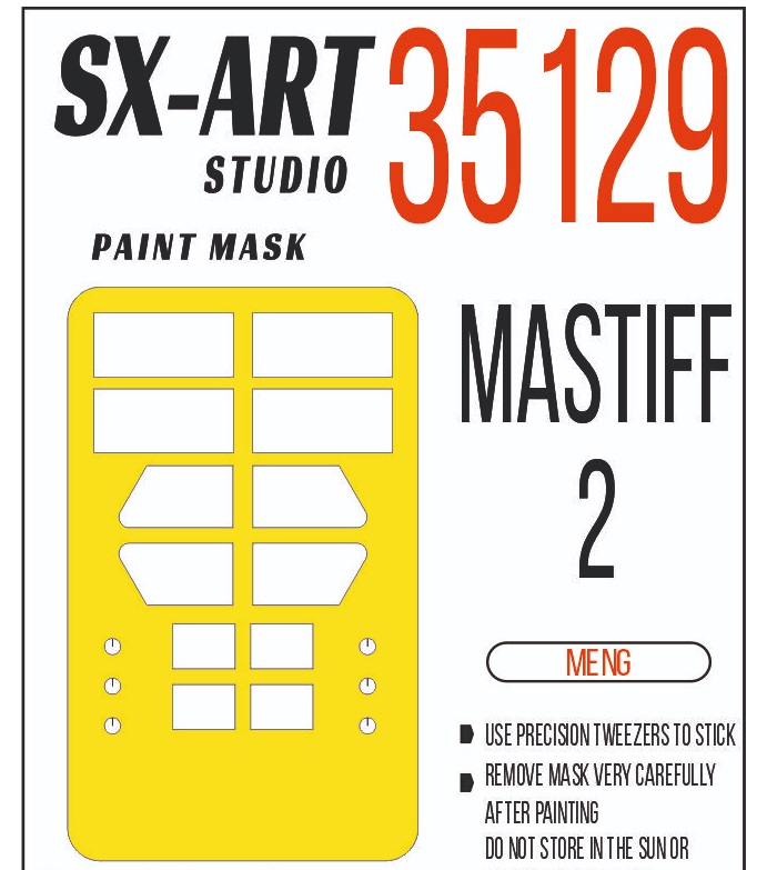 

35129SX Окрасочная маска Mastiff 2 Meng