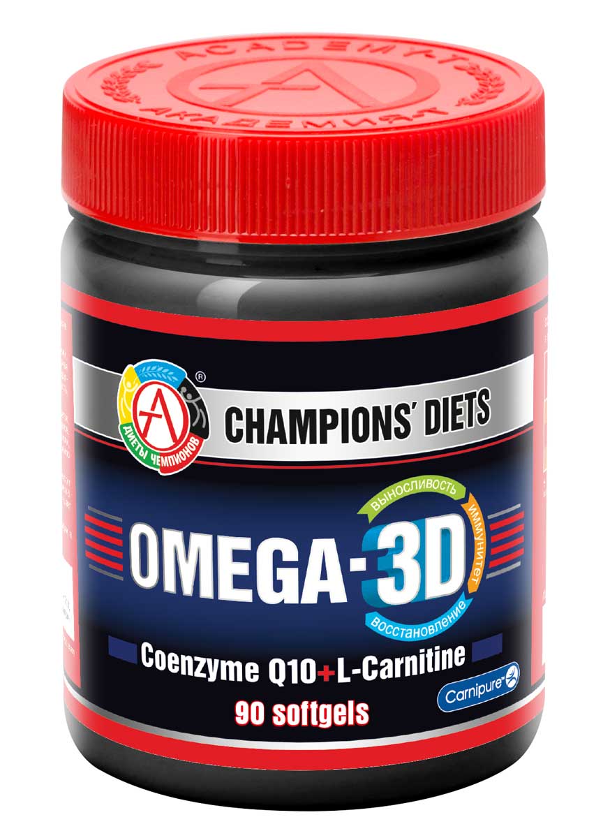 фото Academy-t omega 3d, 90 капс