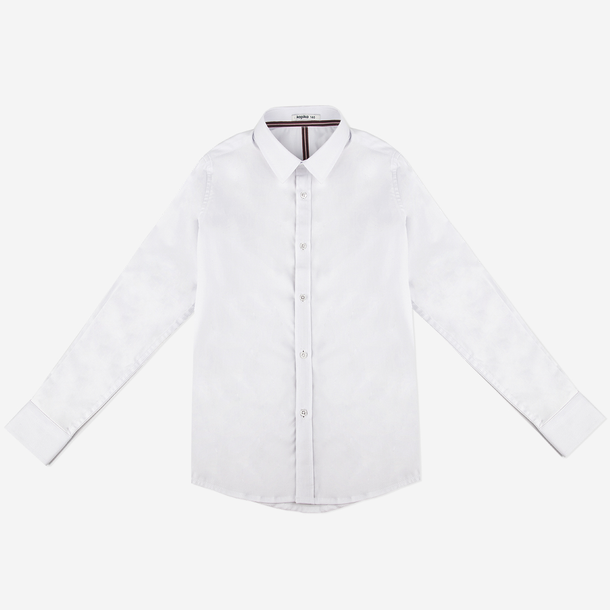 Рубашка детская Kapika IJBCR02-00, цвет белый, размер 134