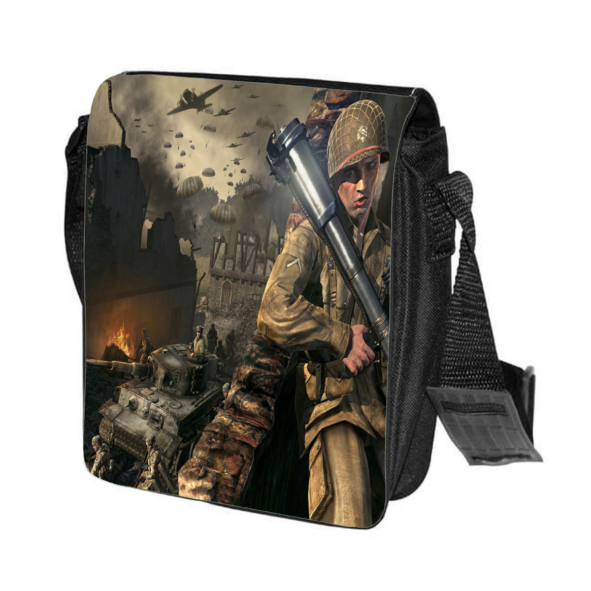 фото Сумка на плечо coolpodarok medal of honor airborne солдат рпг танк