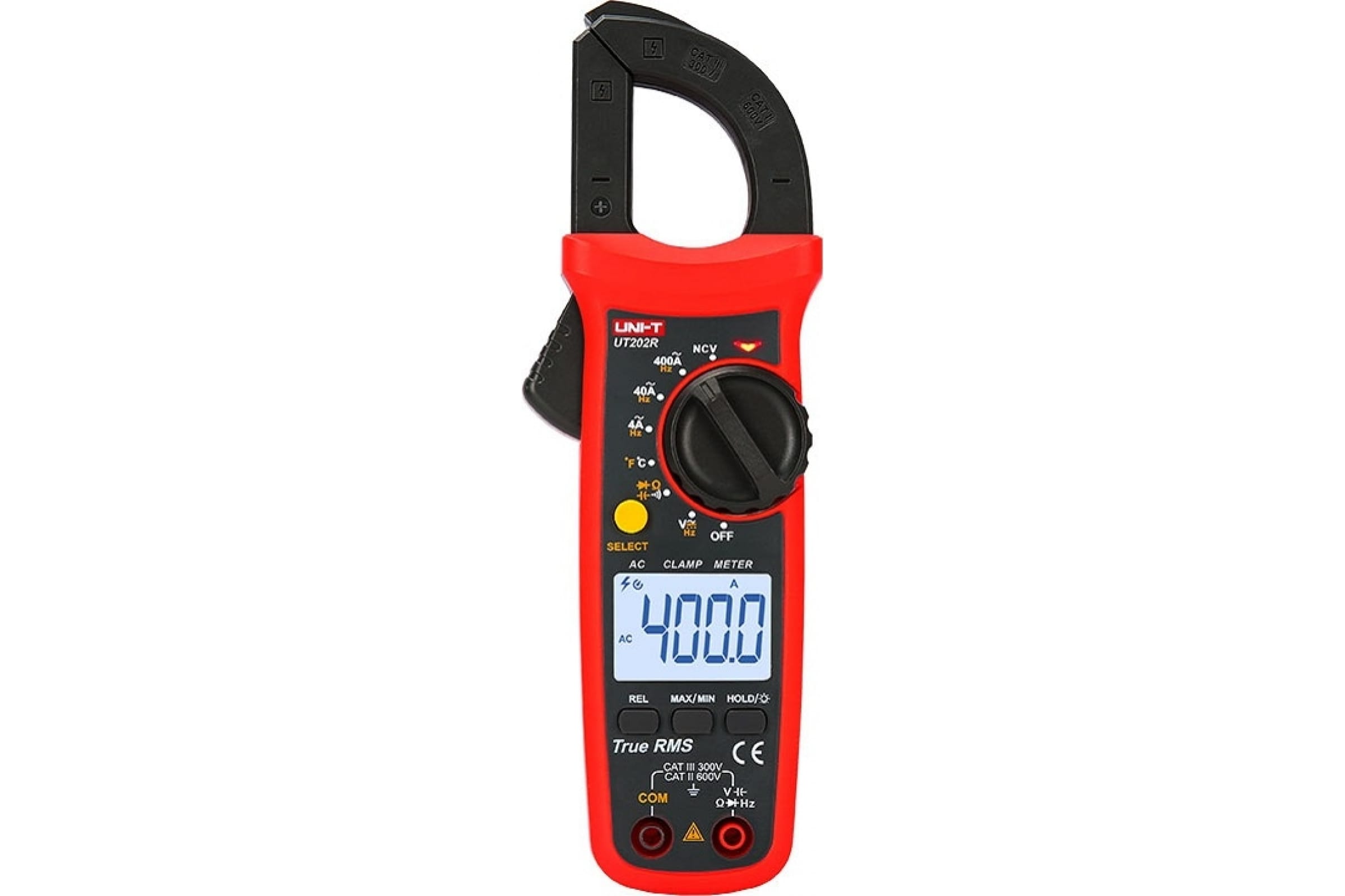

UNI-T UT202R Клещи токоизмерительные цифровые 00-00007281