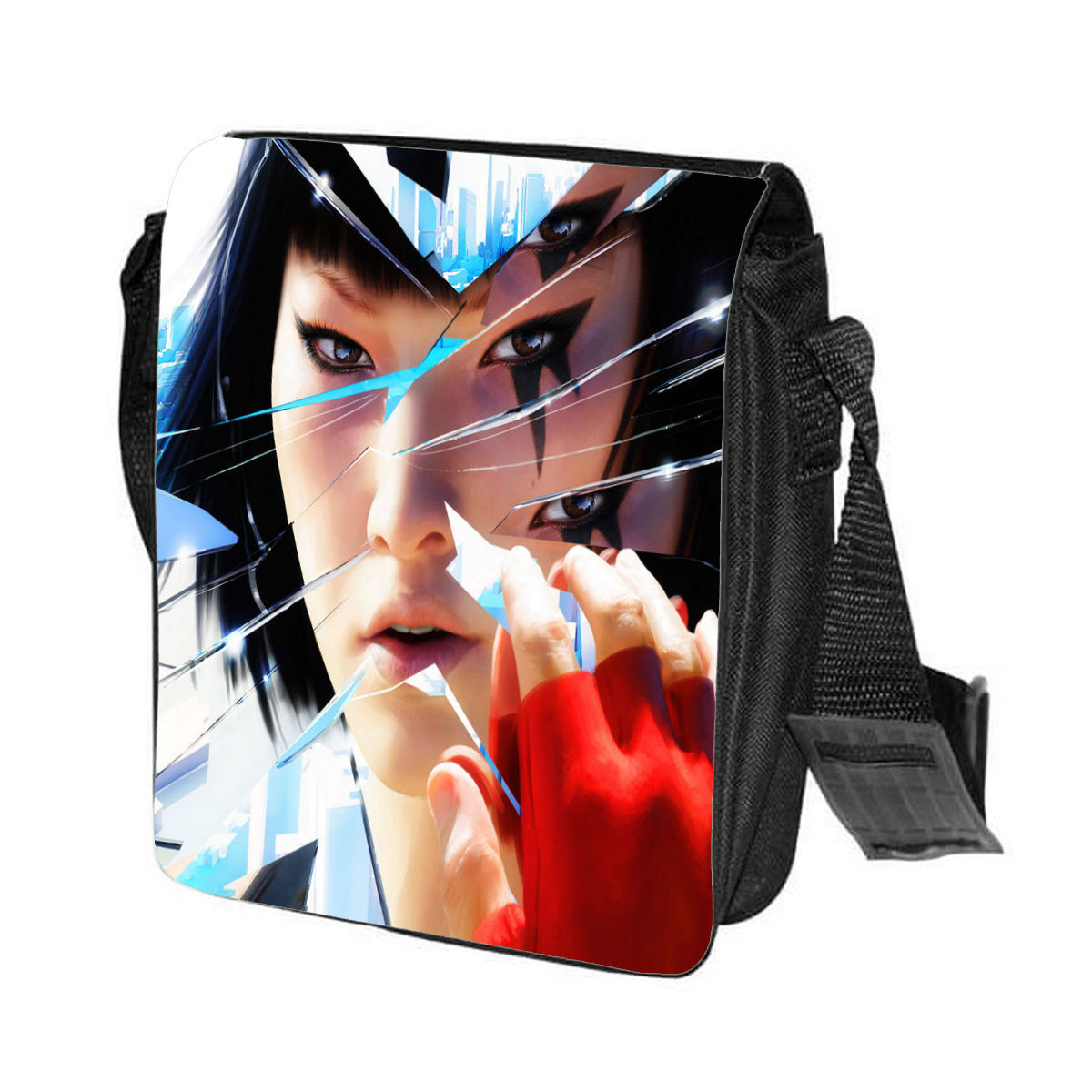 фото Сумка на плечо coolpodarok mirrors edge разбитое стекло отражение