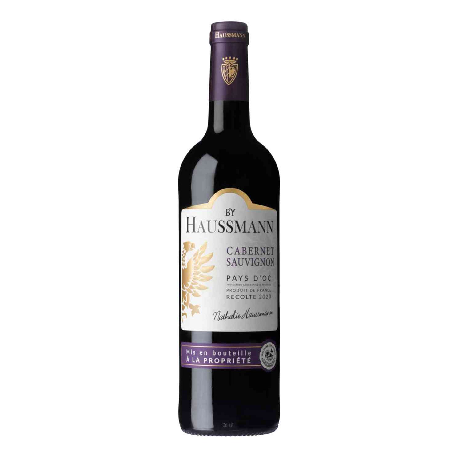 

Вино Haussmann Cabernet Sauvignon красное сухое 750 мл Франция