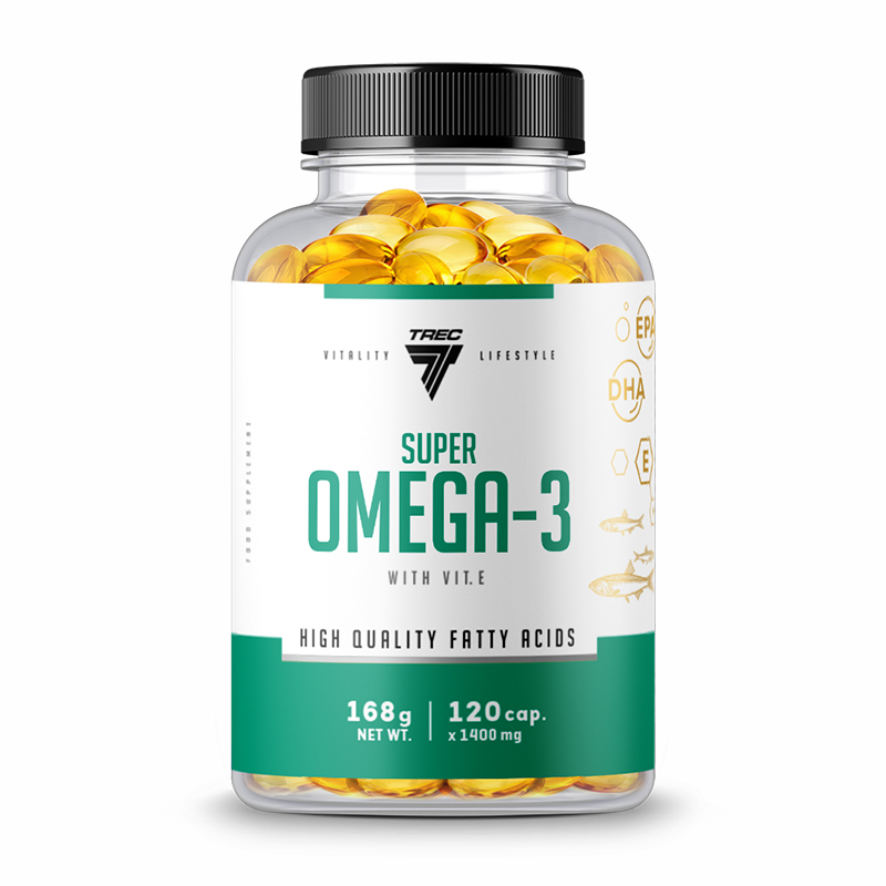 

Trec Nutrition Super Omega-3, 120 капс, Super Omega-3