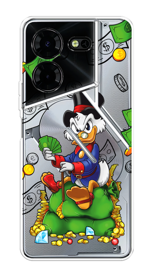 

Чехол Homey на Tecno Pova 5 Pro 5G "Scrooge Richness", Черный;синий;зеленый, 304550-1
