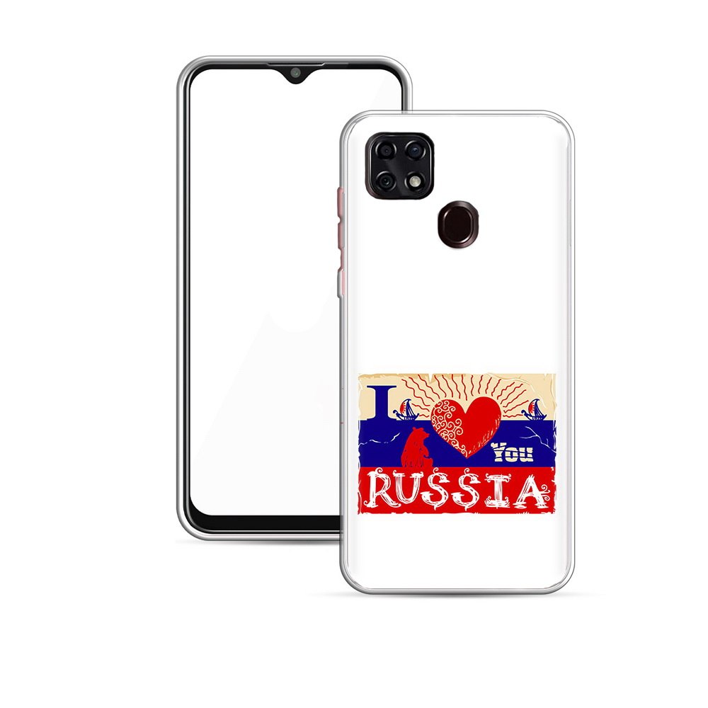 

Чехол MyPads Tocco для ZTE V2020 Люблю Россию (PT226946.457.112), Прозрачный, Tocco