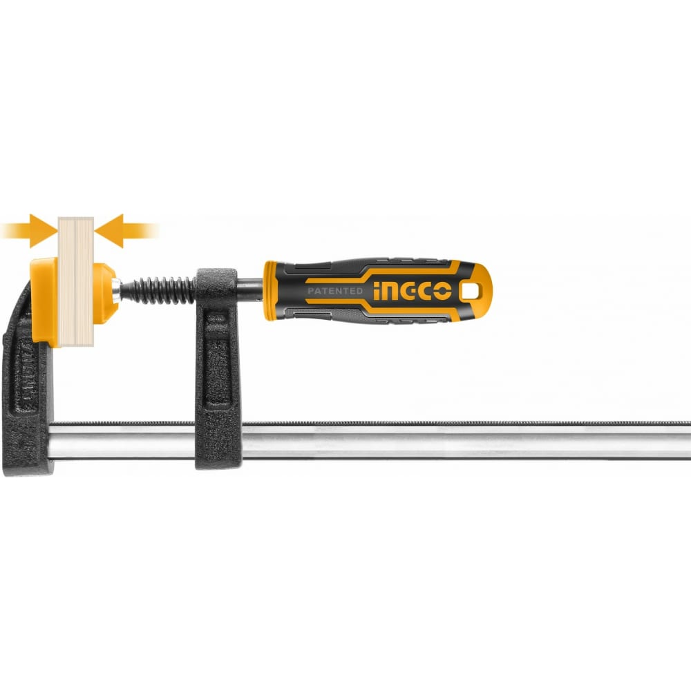 F-образная струбцина INGCO 120x300 мм HFC021201