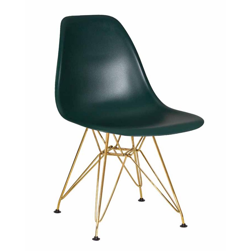 

Стул Logomebel LMZL-PP638A, темно-зеленый/золотой, LMZL-PP638A