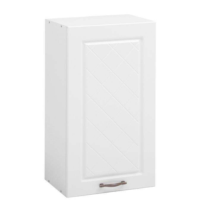 

Шкаф навесной ШВ 400 Прованс, 400х300х720, МДФ Белый/Белый