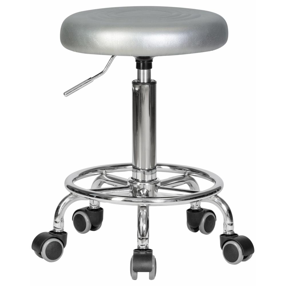 

Табурет мастера DOBRIN BILLY LM-3051 серебряный, BILLY