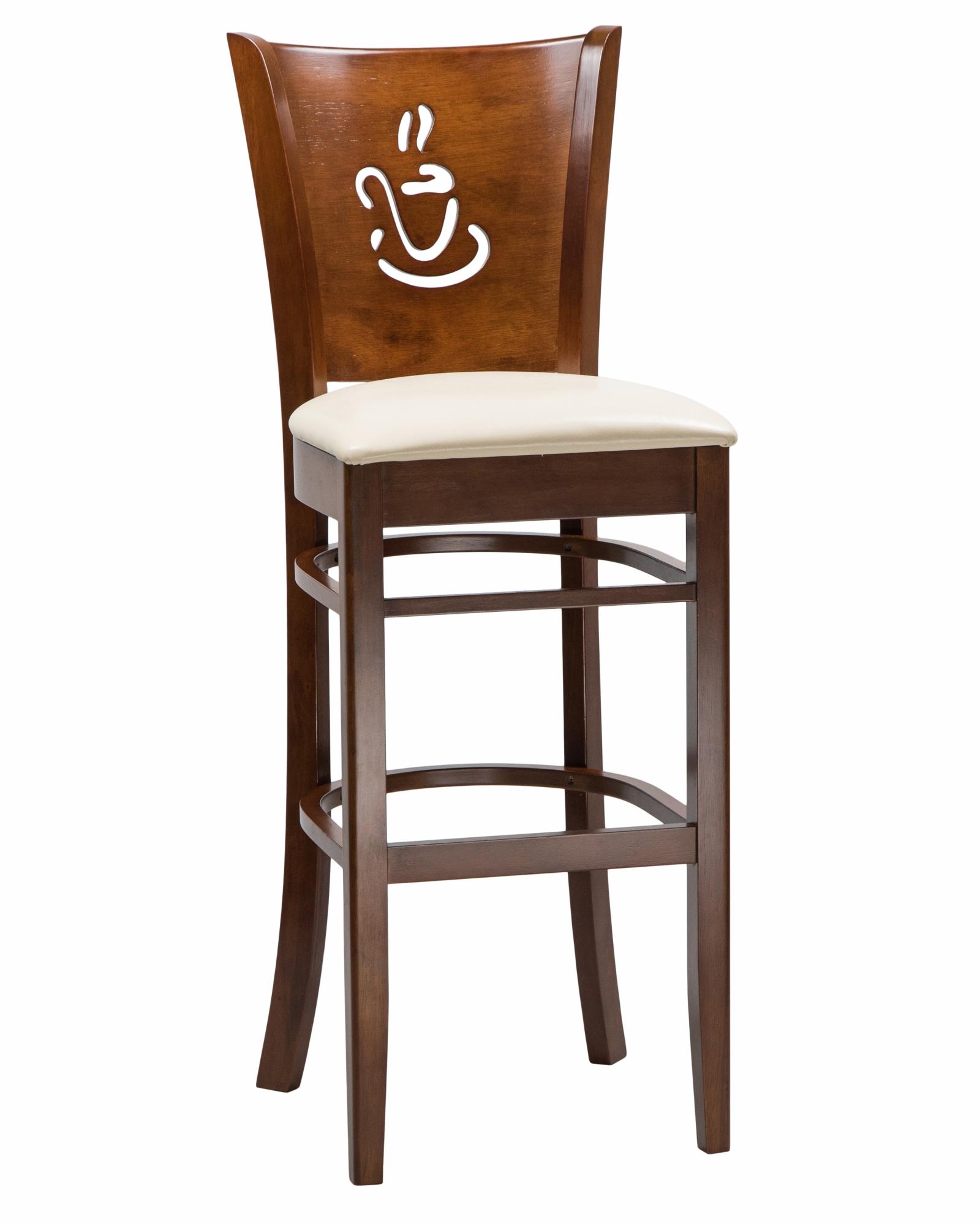 фото Барный стул dobrin, коричневый